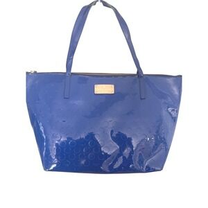 Women's‎ Kate Spade Yaletown Sophie Tote Royal Blue patent leather zip